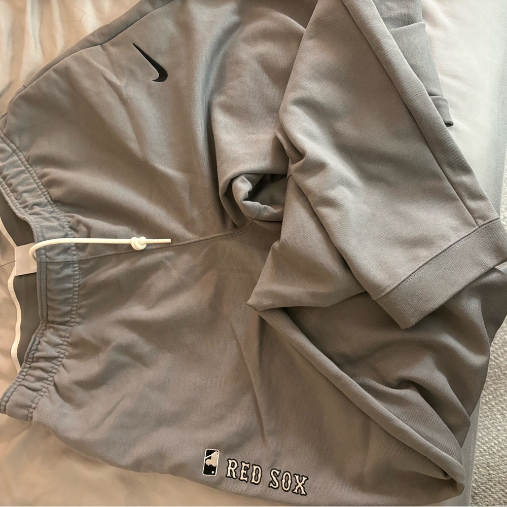 Nike Gray Red Sox Sweatpants